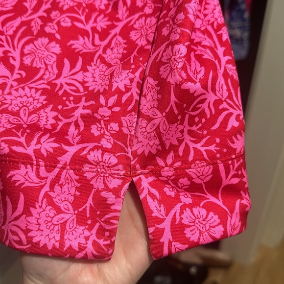 Vineyard Vines Dress, Pink and Red Floral Pattern, Size M - Picture 7 of 7